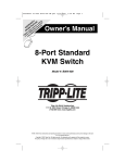 Tripp Lite B004-008 User's Manual