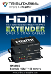 Tributaries HDMI HXMINI5 User's Manual