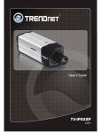 TRENDnet TVIP522P User's Manual