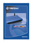 TRENDnet TEW-P21G User's Manual