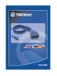 TRENDnet Automobile Parts trendnet User's Manual