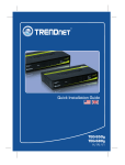 TRENDnet 5-Port User's Manual