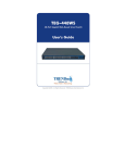 TRENDnet TEG-448WS User's Manual