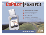 TravRoute Pocket PC 5 User's Manual