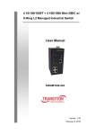 Transition Networks SISGM1040-244 User's Manual