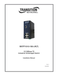 Transition Networks 10/100Base-TX User's Manual