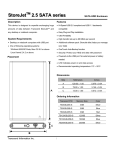 Transcend Information StoreJet 2.5 SATA Series User's Manual