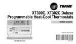 Trane XT300C User's Manual