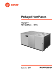 Trane PKGP-PRC001-EN User's Manual