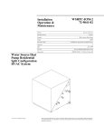 Trane GSSD User's Manual