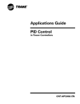 Trane CNT-APG002-EN User's Manual