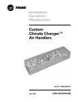 Trane CAH-SVX01A-EN User's Manual