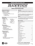 Tradewins Furniture RNC5-TPF User's Manual