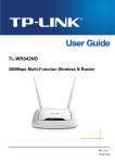 TP-Link TL-WR842ND V2 User Guide