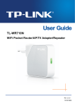 TP-Link TL-WR710N User Guide
