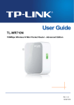 TP-Link TL-WR710N User Guide