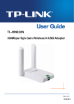 TP-Link TL-WN822N V2 User Guide