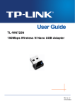 TP-Link TL-WN725N V2 User Guide