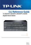 TP-Link TL-SG2216 V2 CLI Reference Guide