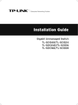 TP-Link TL-SG1016 V8 Installation Guide