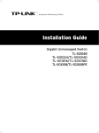 TP-Link TL-SG1008 V6 Installation Guide