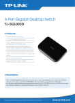 TP-Link TL-SG1005D V6 Data Sheet