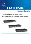 TP-Link TL-SF2109P User's Manual