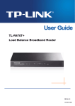 TP-Link TL-R470T+ V4 User Guide