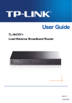 TP-Link TL-R470T+ V3 User Guide