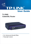TP-Link TL-R460 User's Manual