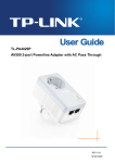 TP-Link TL-PA4020P User's Manual