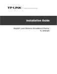 TP-Link TL-ER5120 V1 Quick Installation Guide