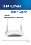 TP-Link TD-W8961ND V3 User Guide