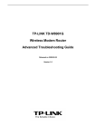 TP-Link TD-W8901G User's Manual