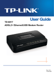 TP-Link TD-8817 User's Manual
