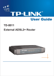 TP-Link TD-8811 User's Manual