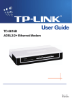 TP-Link TD-8616B User's Manual