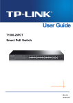 TP-Link T1500-28PCT (TL-SL2428P) User Guide