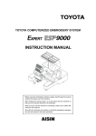 Toyota EPS9000 User's Manual