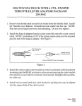 Toyota 250-3642 User's Manual