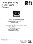Tote Vision MX-85 User's Manual