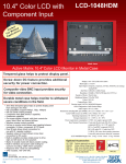 Tote Vision LCD-1048HDM User's Manual