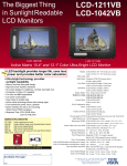Tote Vision LCD-1042TS User's Manual