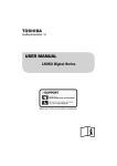Toshiba L9363/58 User's Manual