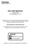 Toshiba L1435/48 User's Manual