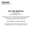 Toshiba L1334/32 User's Manual