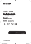Toshiba HDR5010 User's Manual