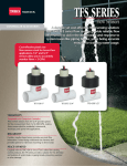 Toro TFS Flow Sensors Sell Sheet