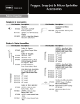 Toro Stakes and Accessories Data Sheet