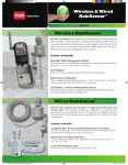 Toro RainSensors Sell Sheet